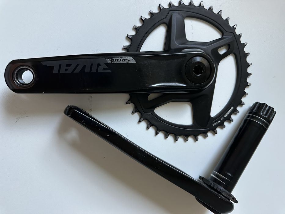 Korba SRAM Rival AXS Quarq DUB 172,5 mm | Power Meter | 40T X-SYNC