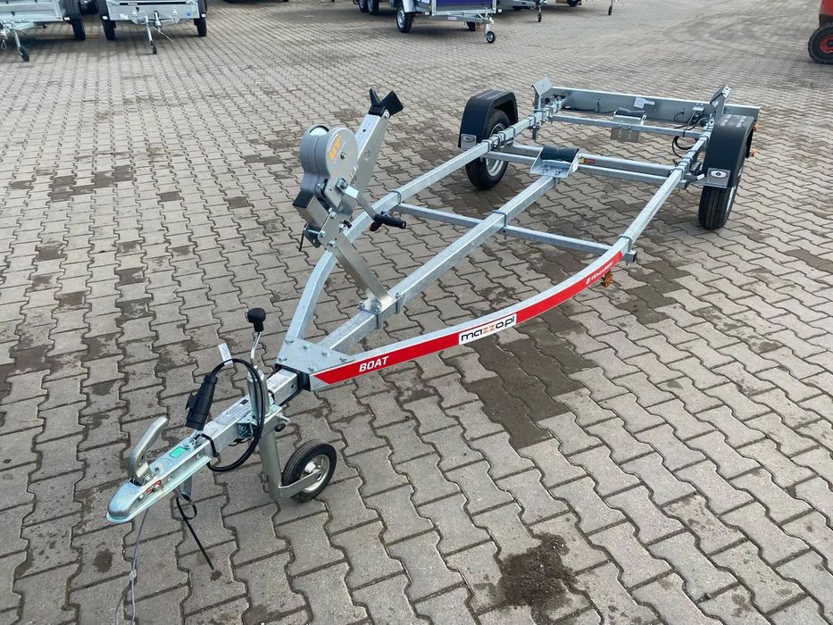 Temared Dostawa Przyczepka Podłodziowa Dmc750kg Łódź Do 5,3M