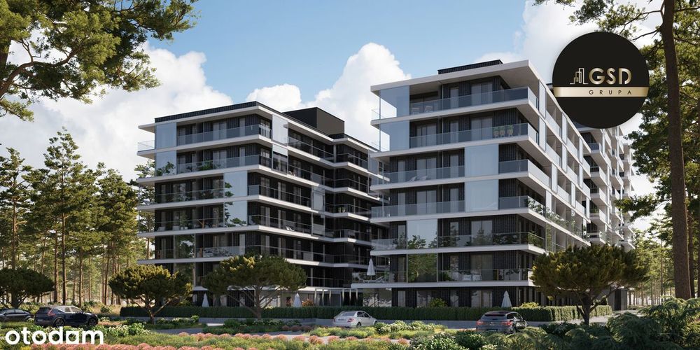 Nowy Apartament nad samy morzem w sosnowym lesie