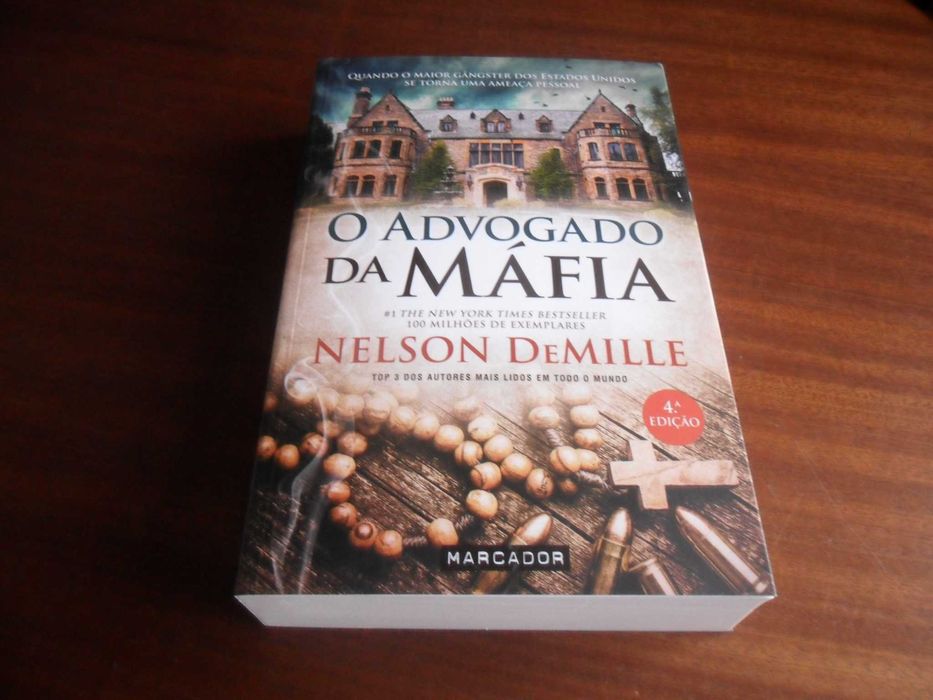 "O Advogado da Máfia" de Nelson DeMille - 4ª Edição de 2022