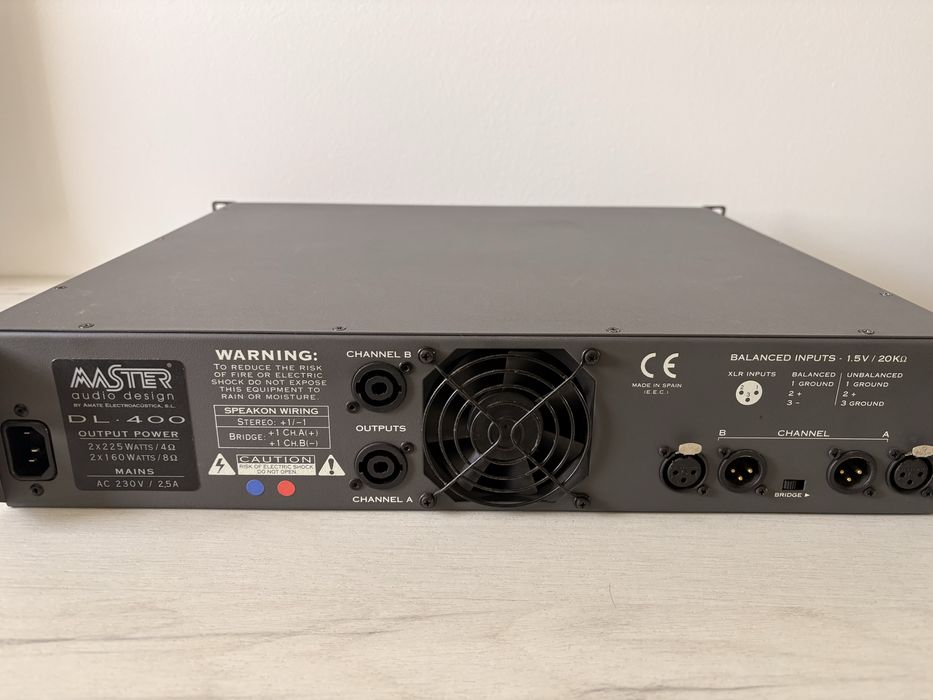 Końcówka mocy Master Audio DL 400