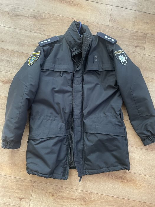 Продам  теплу куртку бушлат поліціі 50-4
