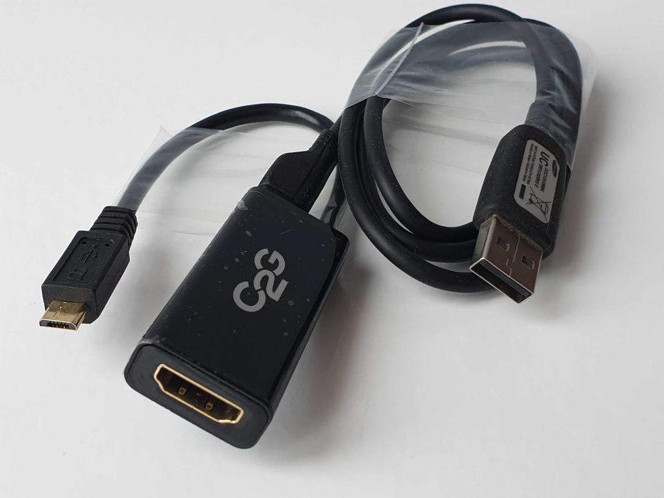 адаптер  USB Micro B to HDMI  MHL об'ємний звук до 7.1  C2G 29351