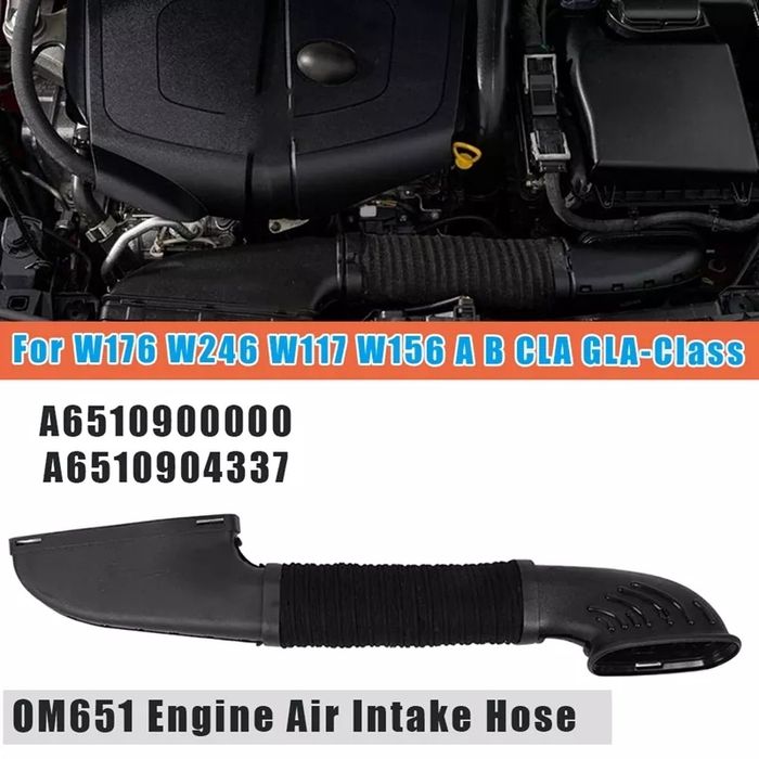 Tubo puxada de ar do filtro de ar mercedes OM651 w176 w246 w117 w156