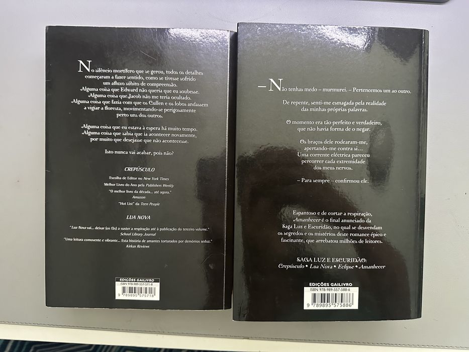 Livros Stephenie Meyer - Crepusculo, Lua Nova, Eclipse, Amanhecer