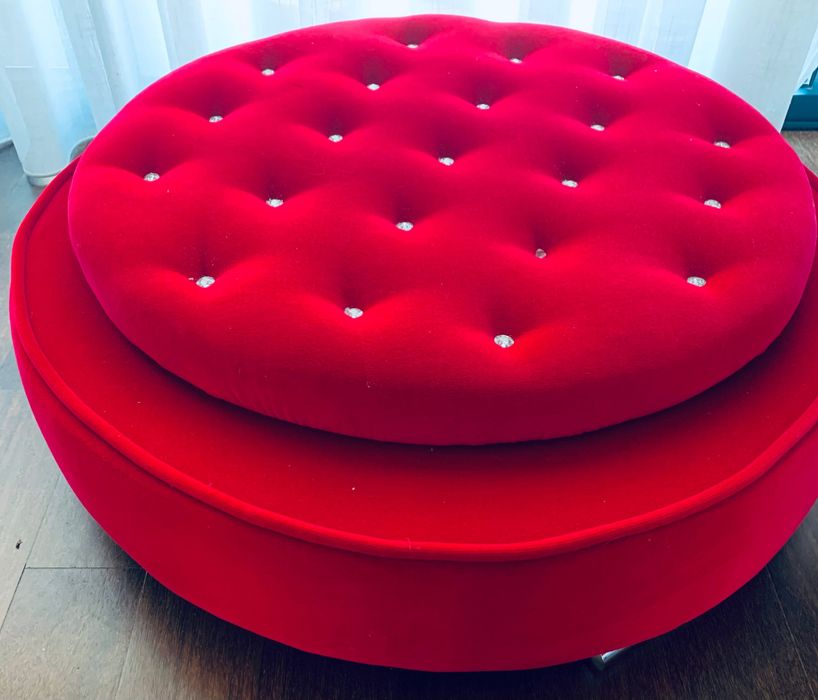 Puff decorativo multiusos