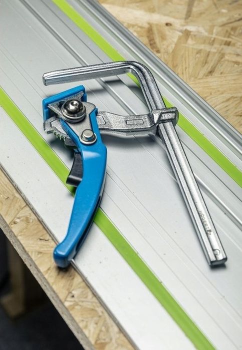 Ścisk Dźwigniowy 160 Mm, Do Szyny Festool Makita Metabo, Hoegert Techn