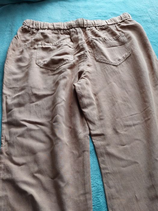Nowe spodnie letnie r.42 z C&A ( wiskoza, len, bawełna)
