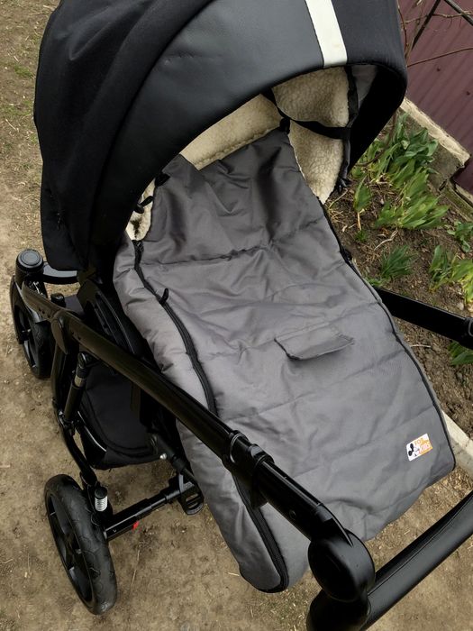 Коляска Bexa air platinum 2 в 1 чорна