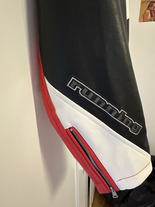 Blusao estilo motard de senhora tamanho L