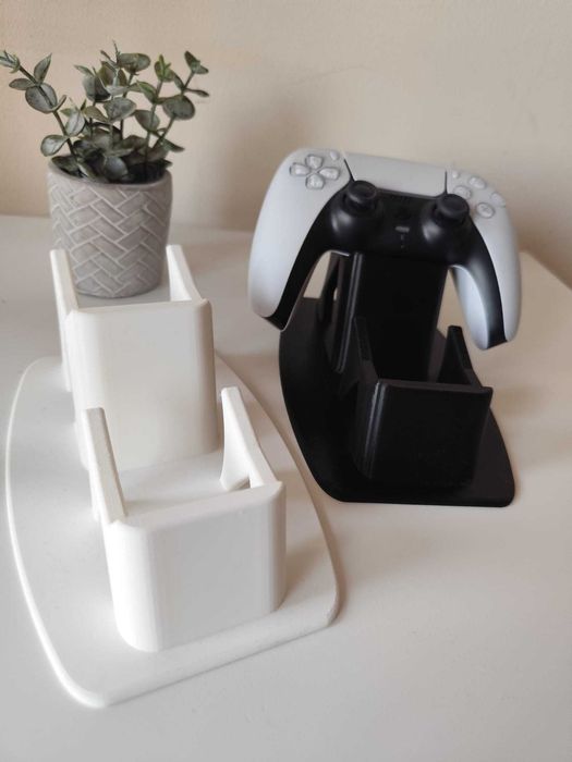 Suporte  para dois Joysticks( comando) (branco ou preto)