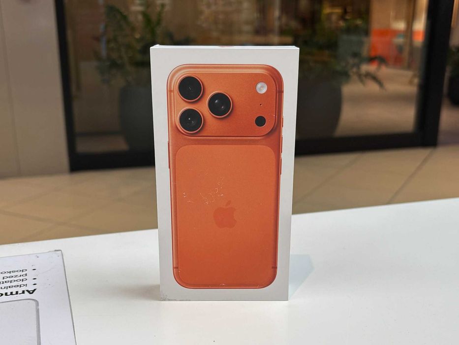 iPhone 17 Pro 256 GB Cosmic Orange eSIM FV23% | Nowy | Łódź Manufaktura