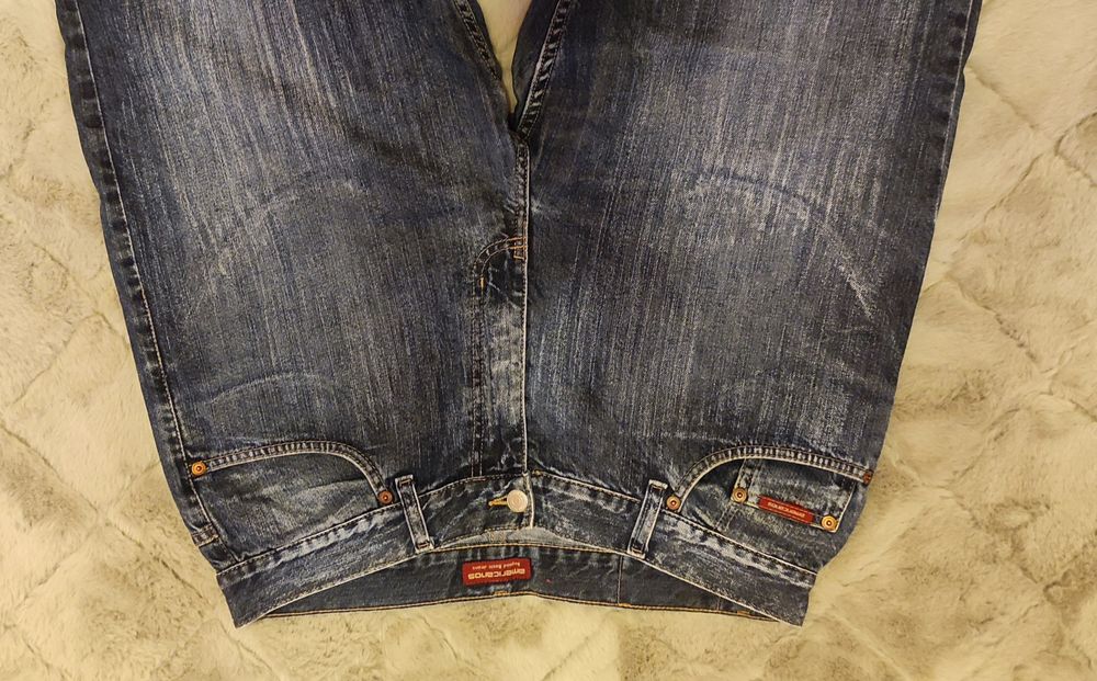 Spodnie męskie Americanos jeansowe w 36 l 32