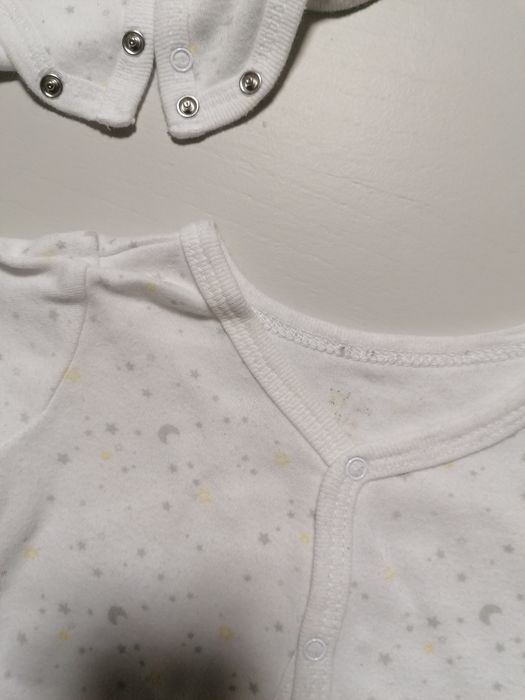 Bodies Brancos com Estrelas de Bebé