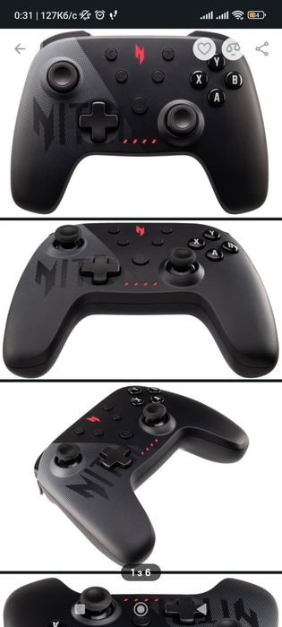 Геймпад Acer NGR300 Black НОВИЙ