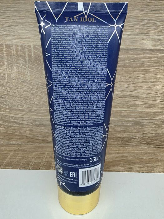 7suns Tan Idol 200X ciemny bronzer bez DHA na solarium 250 ml