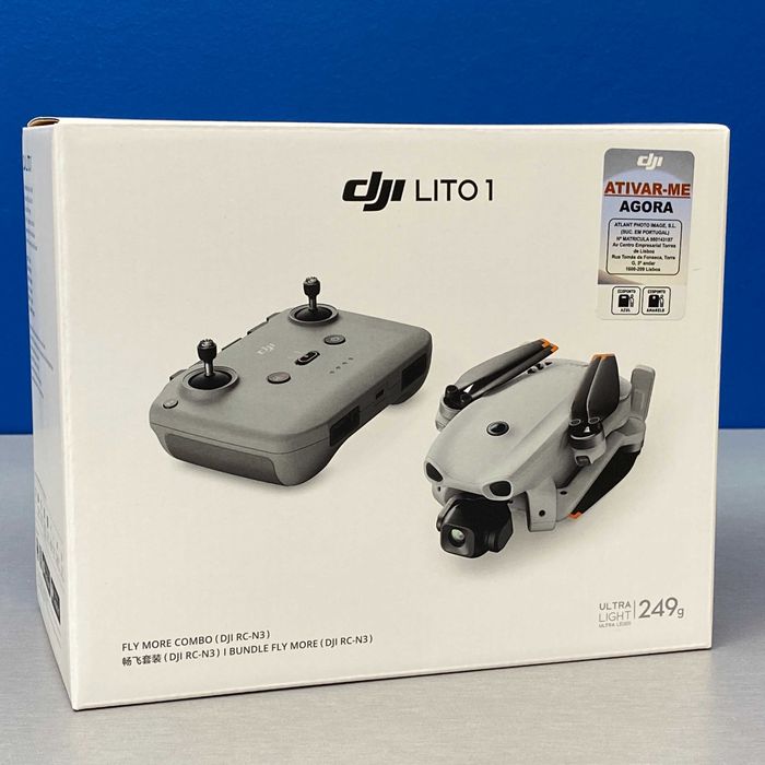 DJI Lito 1 Fly More Combo | RC-N3 | 4K 60fps | SELADO | 3 ANOS DE GARANTIA