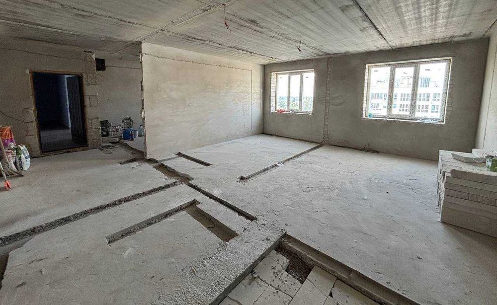 Двокімнатна квартира 90  кв.м. Є-відновлення, Є-оселя, 3%,7%