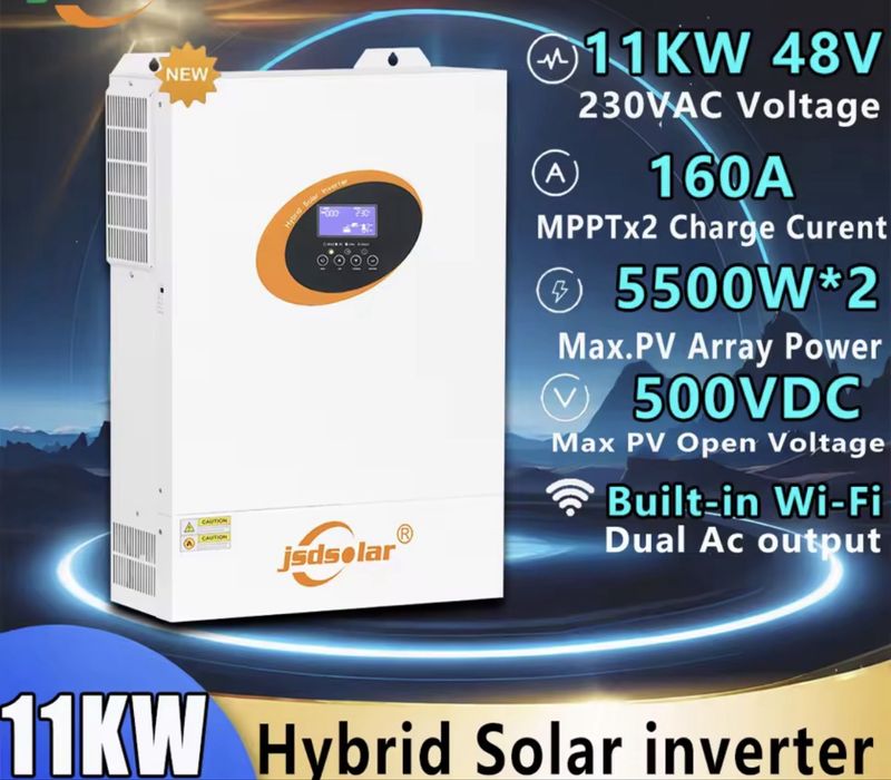 Наявність! Гібридний інвертор JSDSOLAR 11kw J11000