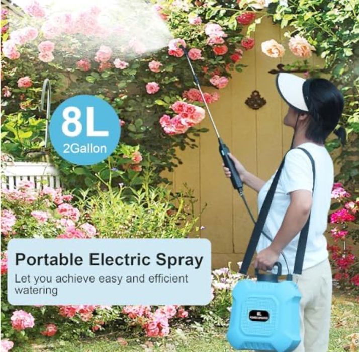 Aolawco Elektryczny opryskiwacz do roślin 8L
