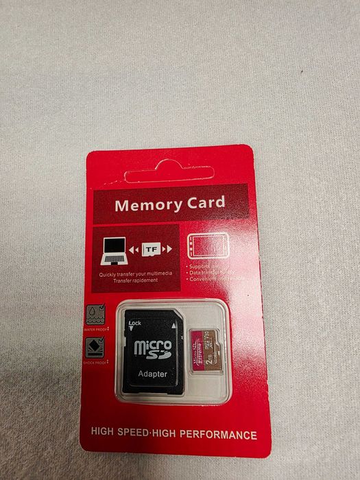 Karta pamięci microSD 2 TB + adapter – szybka i niezawodna!