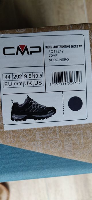 Buty męskie CMP  44 Paragon, Gwarancja