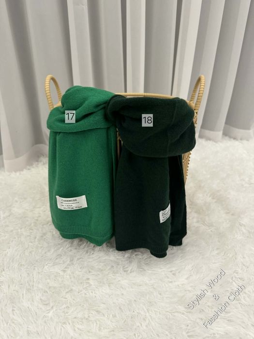 Premium ! Szal : 50 % kaszmir 50 % wełna