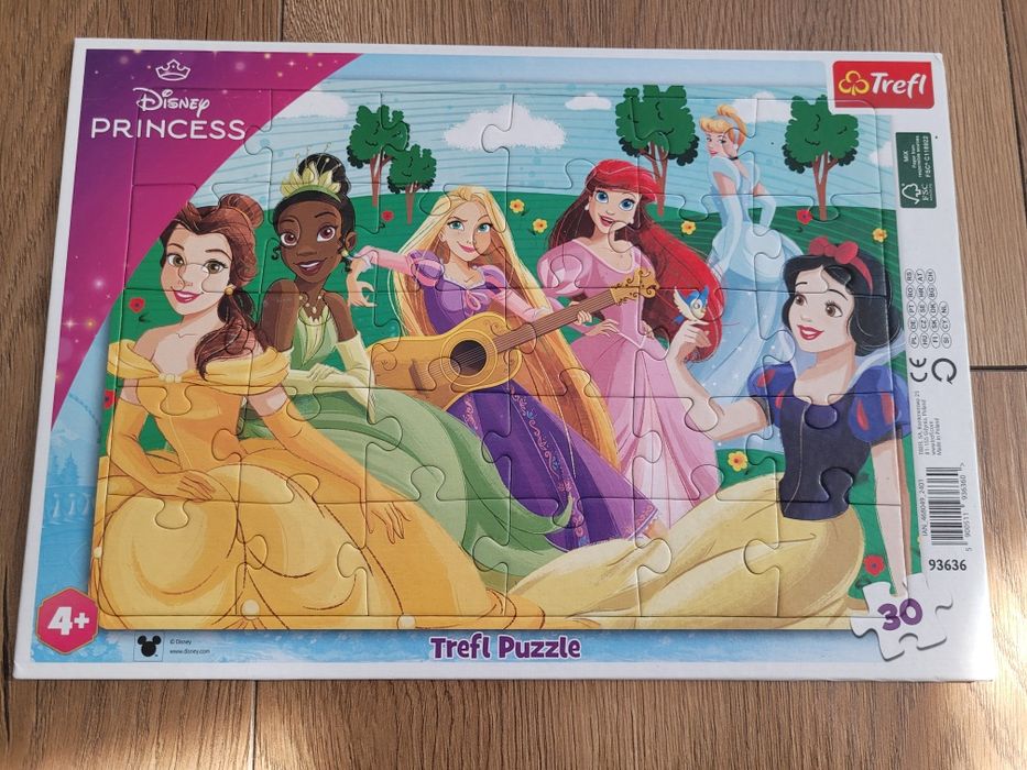 2x Puzzle Trefl dla dziewczynki