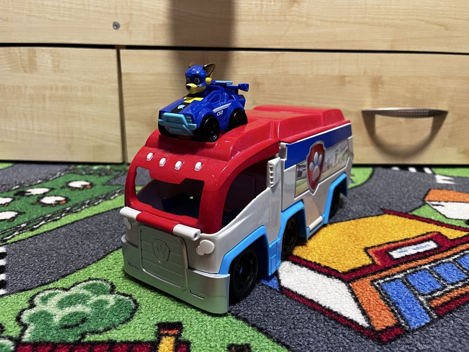Ігровий набір Spin Master Paw Patrol, Щенячий патруль, Гончик Чейз, мультивоз