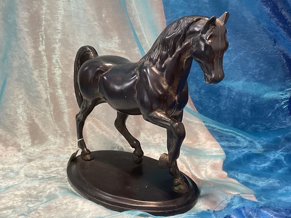 Escultura bronze cavalo 24 cm
