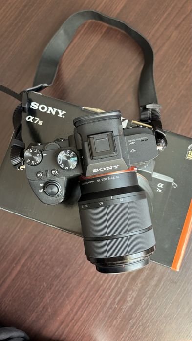 Sony A7 III + FE 28–70 mm — zadbany zestaw, gwarancja/serwis do 08.09.2028