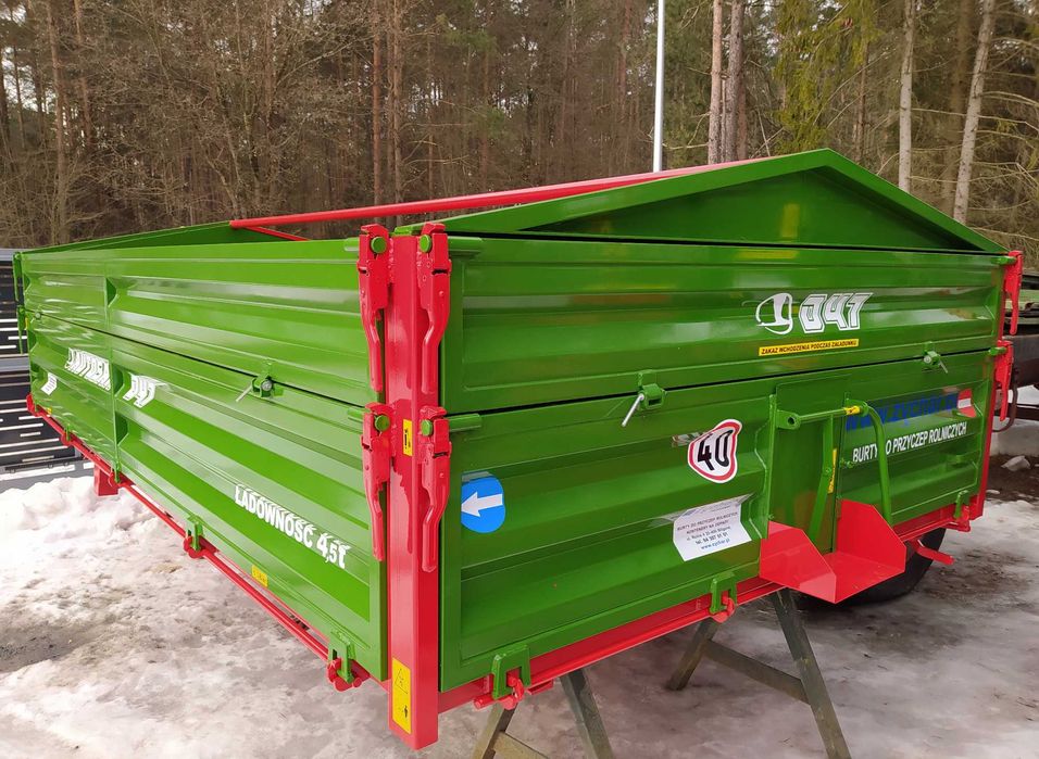 Burty do przyczepy D47  - Fachowe doradztwo - Burty na wymiar - MOCNE