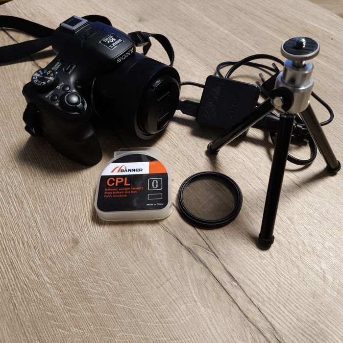 Aparat Sony DSC-HX400V GPS mega zestaw