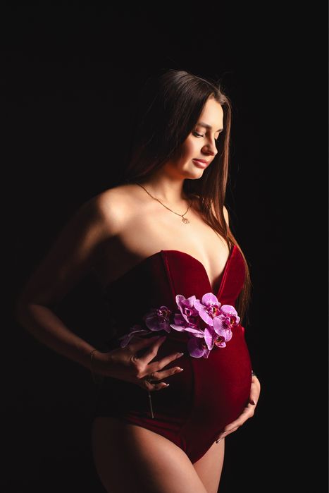 Ніжна та стильна фотосесія вагітності. Все включено