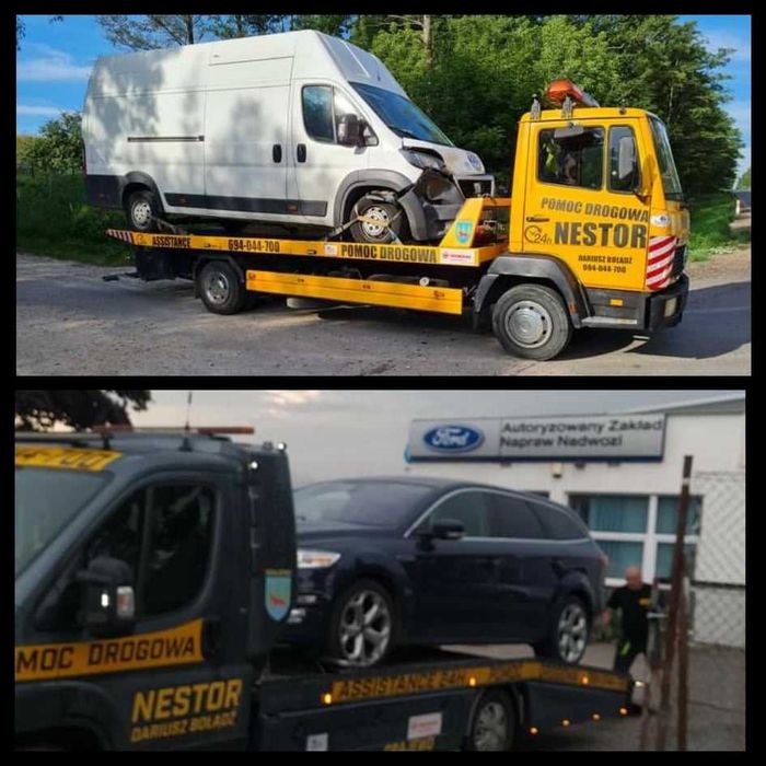 POMOC DROGOWA usługi transportowe