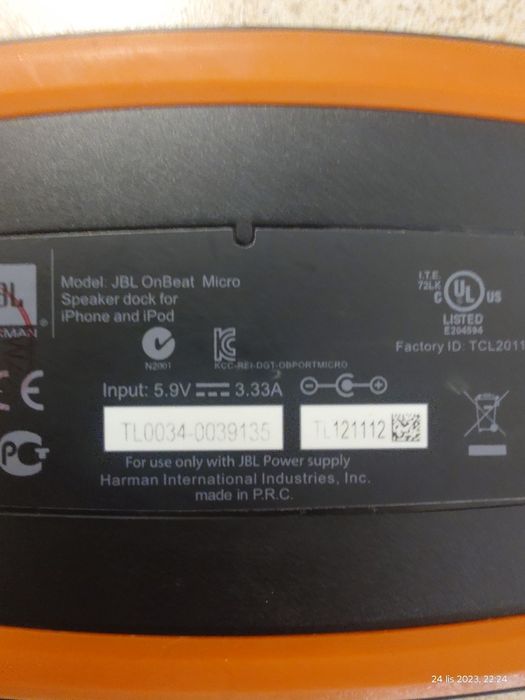 JBL OnBeat Micro do iPhone