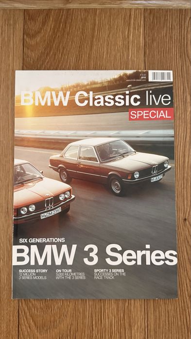 Каталог, брошура BMW Classic live 3 series special 2012 р.