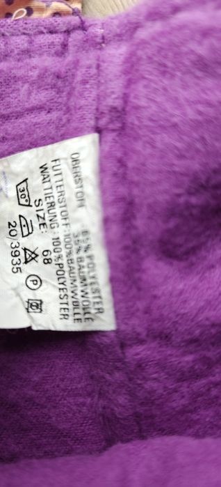 Pajacyk spodenki kombinezon w kwiaty 68