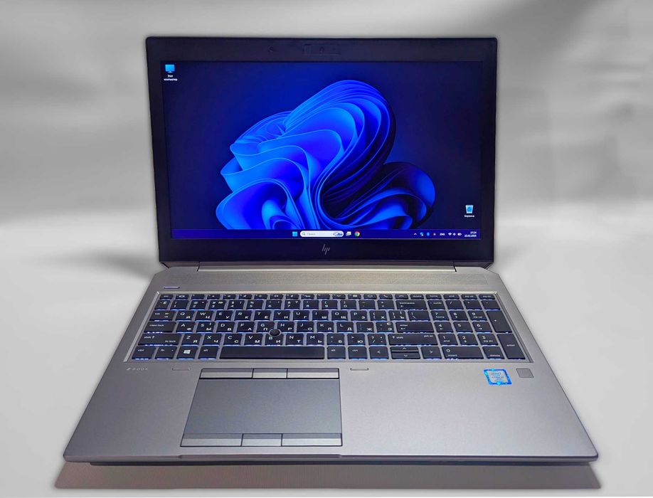 *️⃣Игровой HP ZBook 15 G5 i7/4.3GHz/FullHD_IPS/32GB_RAM/512GB_SSD/NVIDIA 4GB/Thunderbolt/Webcam