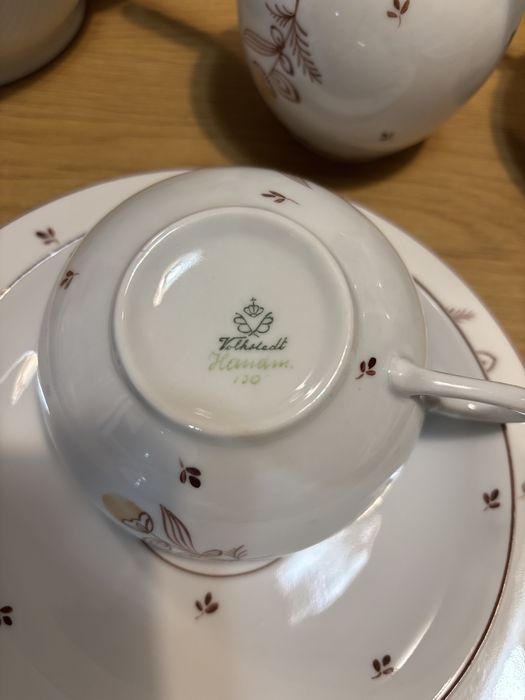 Przepiękna stara porcelana