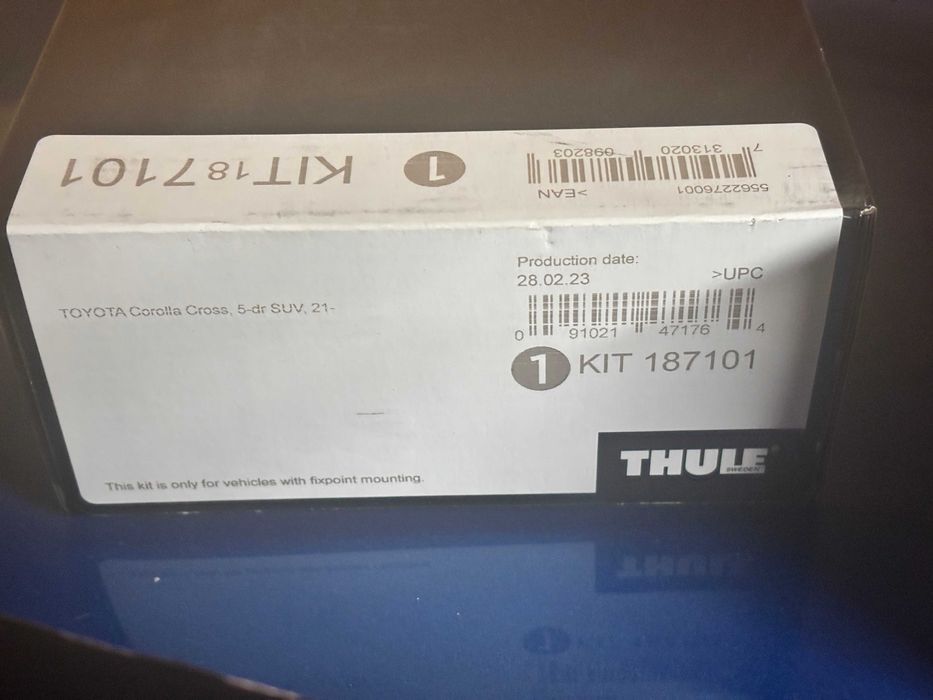 Bagażnik dachowy Toyota COROLLA CROSS SUV THULE