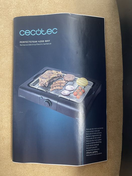 Grelhador de mesa eletrico Cecotec