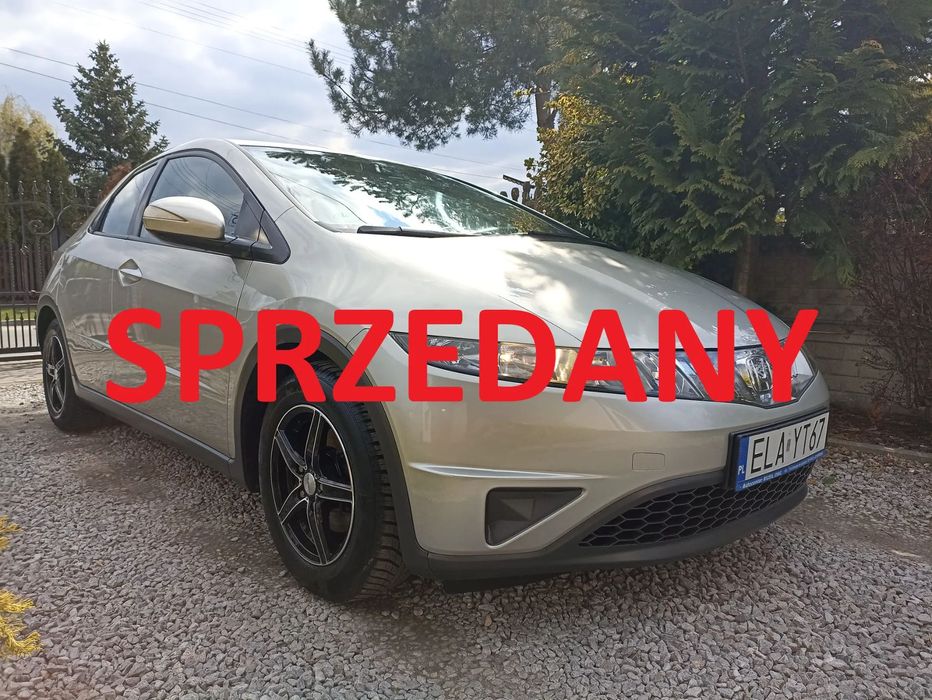 Honda Civic 1.4 83KM! Klimatyzacja automatyczna! Podgrzewane lusterka! Zadbany!