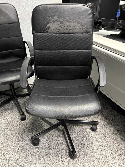 Conjunto de 7 cadeiras de escritório ikea