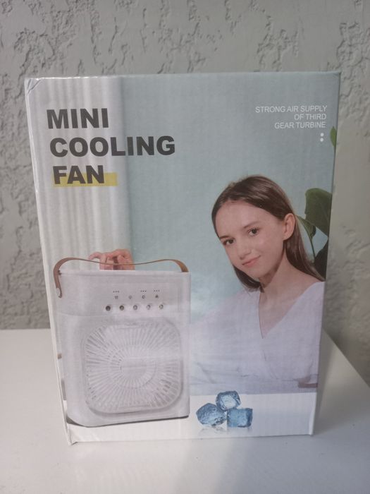 Вентилятор USB Кондиционер Зволожувач повітря 3в1