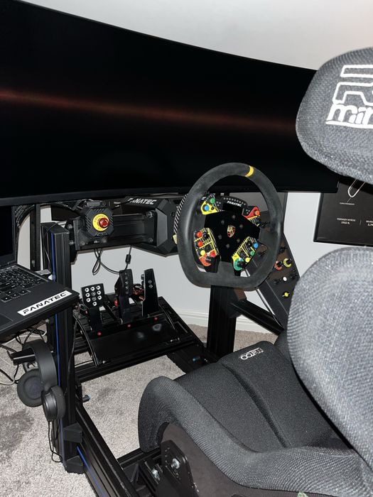 Zestaw sim racing fanatec, treq, button box, cube Rumia • OLX.pl