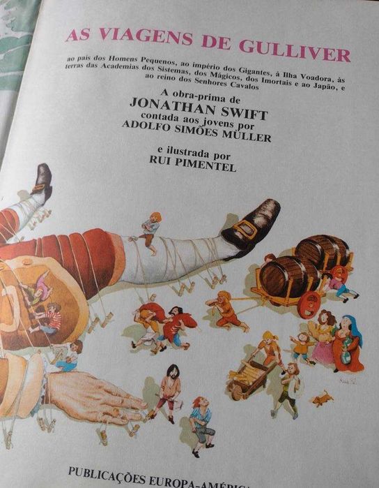 As Viagens de Gulliver "Contada por Adolfo Simões Muller"