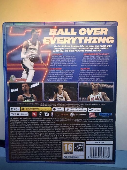 NBA 2k27 PS5 Novo