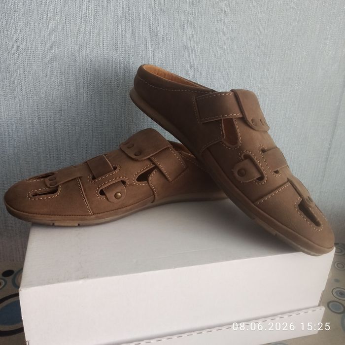 Продам шкіряні чоловічі мокасіни
