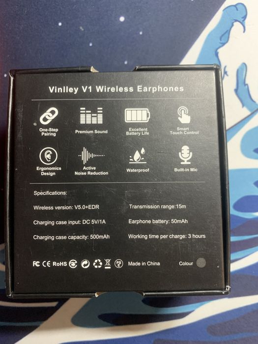 Навушники бездротові  Vinley v1
